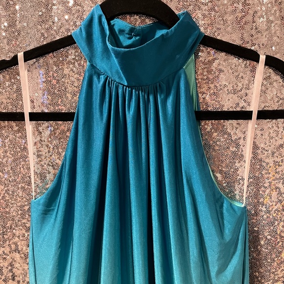 Frederick's of Hollywood Blue Sequin Dress - Picture 4 of 6